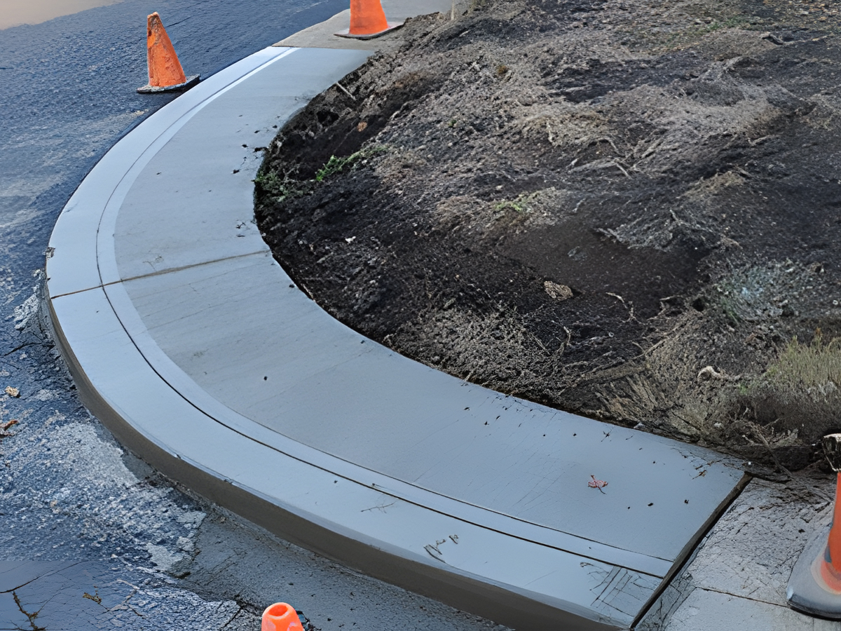 Concrete curb and gutter repair in Indianapolis