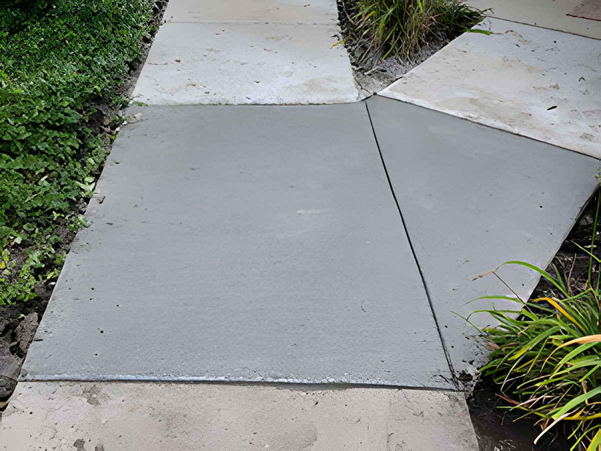 Concrete sidewalk paving in Central Indiana